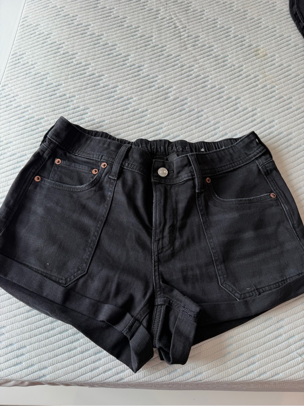 American Eagle stretchy Black Women's Denim Shorts